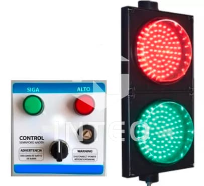 Control maestro para cortina, rampa, gancho y semaforos