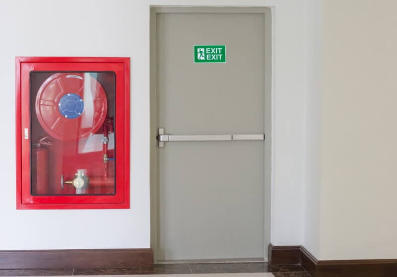 Puerta contra-incendio